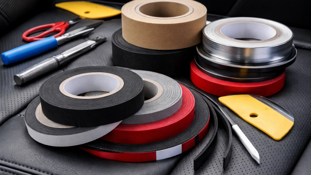 Taśmy do wykończeń tapicerki samochodowej