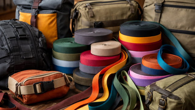 Taśmy nośne w kaletnictwie – plecaki, torby i nerki