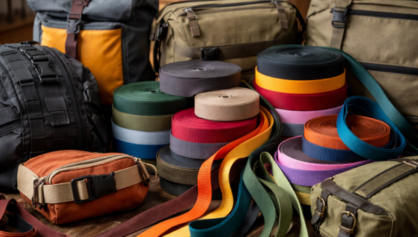 Taśmy nośne w kaletnictwie – plecaki, torby i nerki